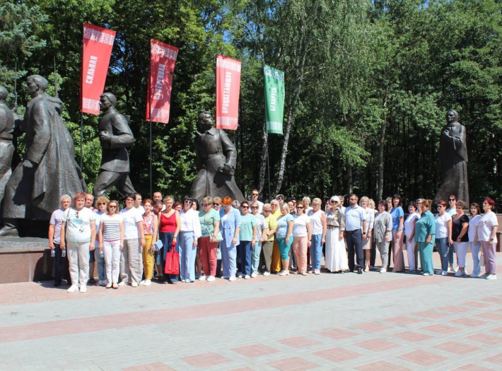 С 9 июля по 11 июля председатель ППО БОУ ОО «Созвездие Орла» Разумова Е. В. побывала в братской Республике Беларусь